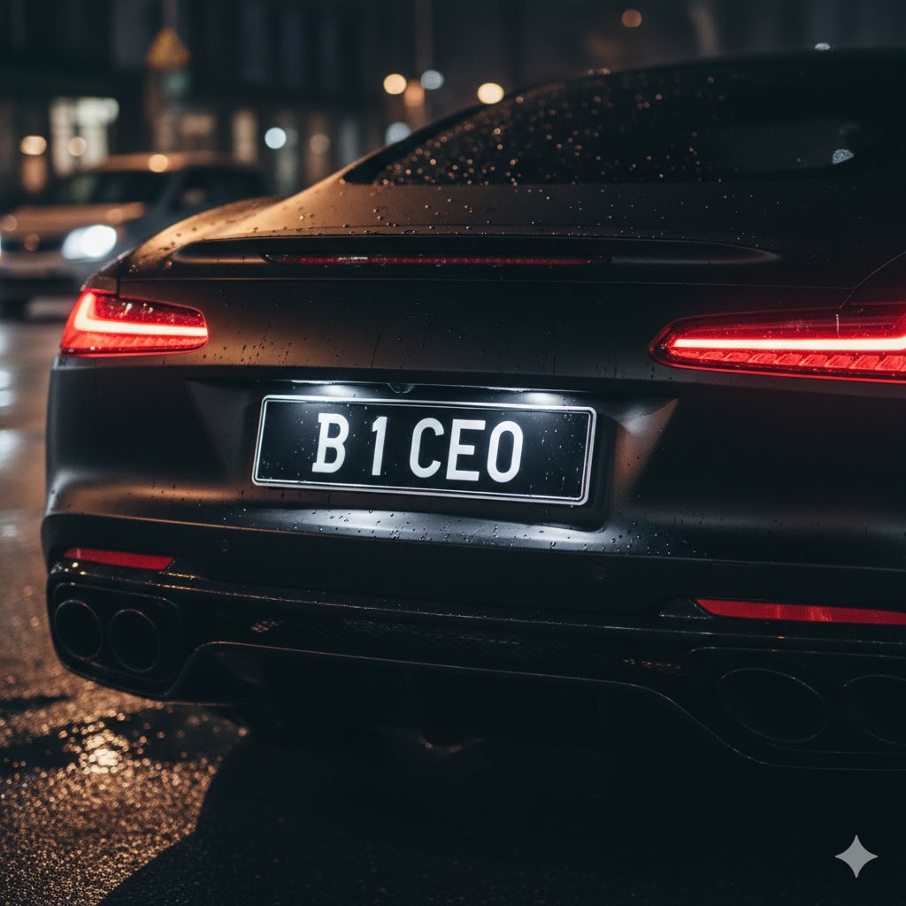 Tren ‘Custom Plate Number’