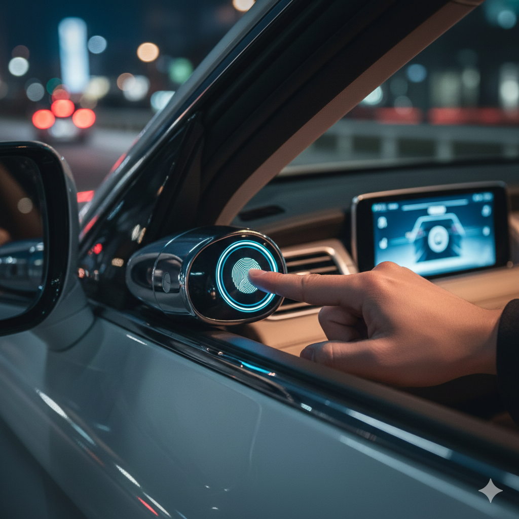 Tren Digital Car Key dan Keamanan Biometrik di Mobil Asia Mewah.
